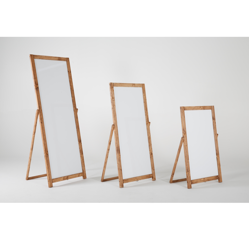 Whiteboard Aufsteller Holz, div. Formate