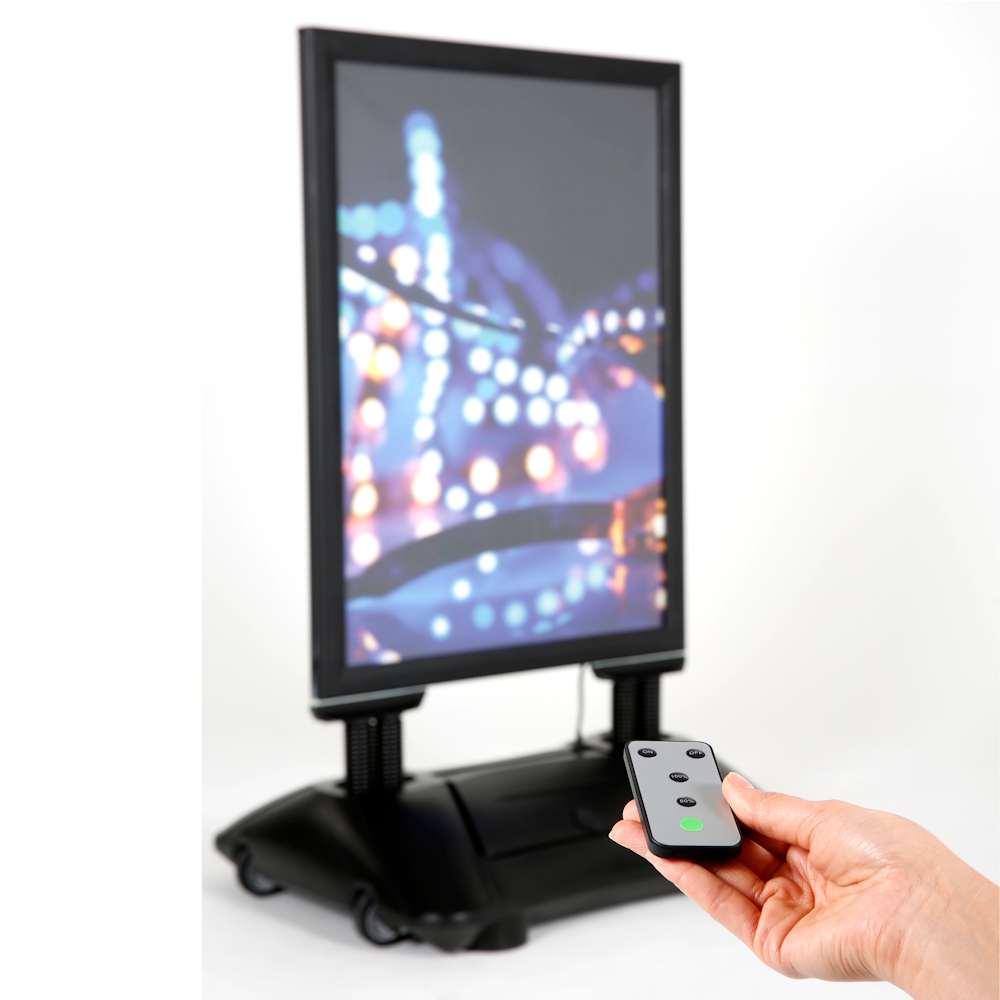 Kundenstopper WindPro LED Outdoor