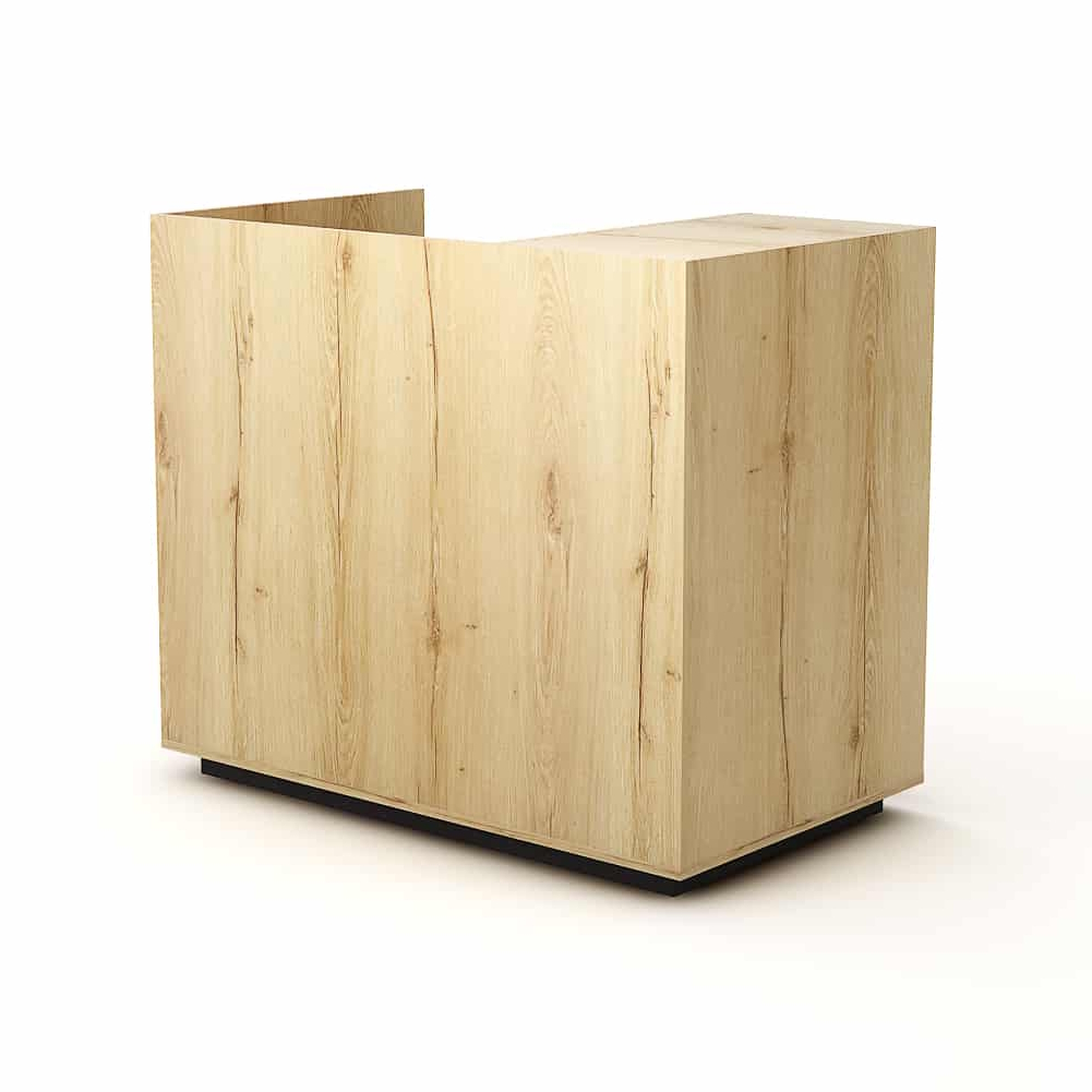 Kassentisch "Zero klein" kompakt – 118 × 70 × 102 cm