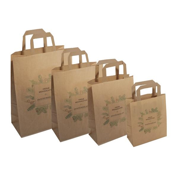 Papiertasche "Tannenzweig", div. Formate